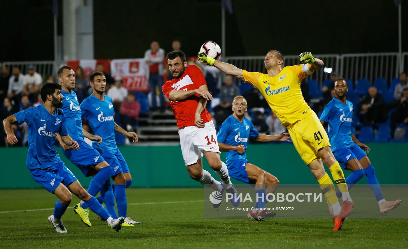 Футбол. Кубок Матч Премьер. "Зенит" - "Спартак"