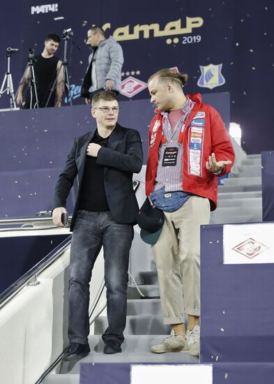 Футбол. Кубок Матч Премьер.  "Зенит" - "Спартак"