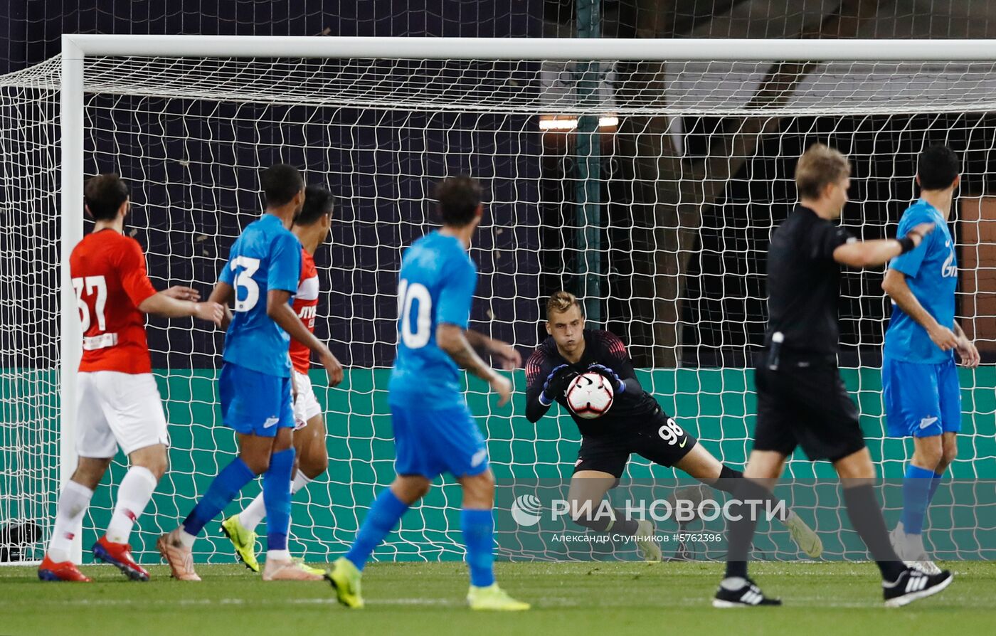 Футбол. Кубок Матч Премьер. "Зенит" - "Спартак"