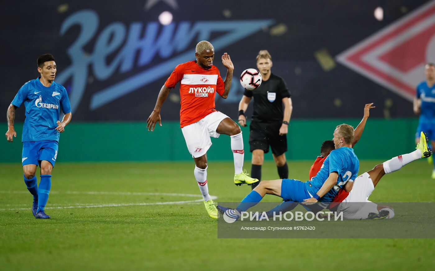 Футбол. Кубок Матч Премьер. "Зенит" - "Спартак"