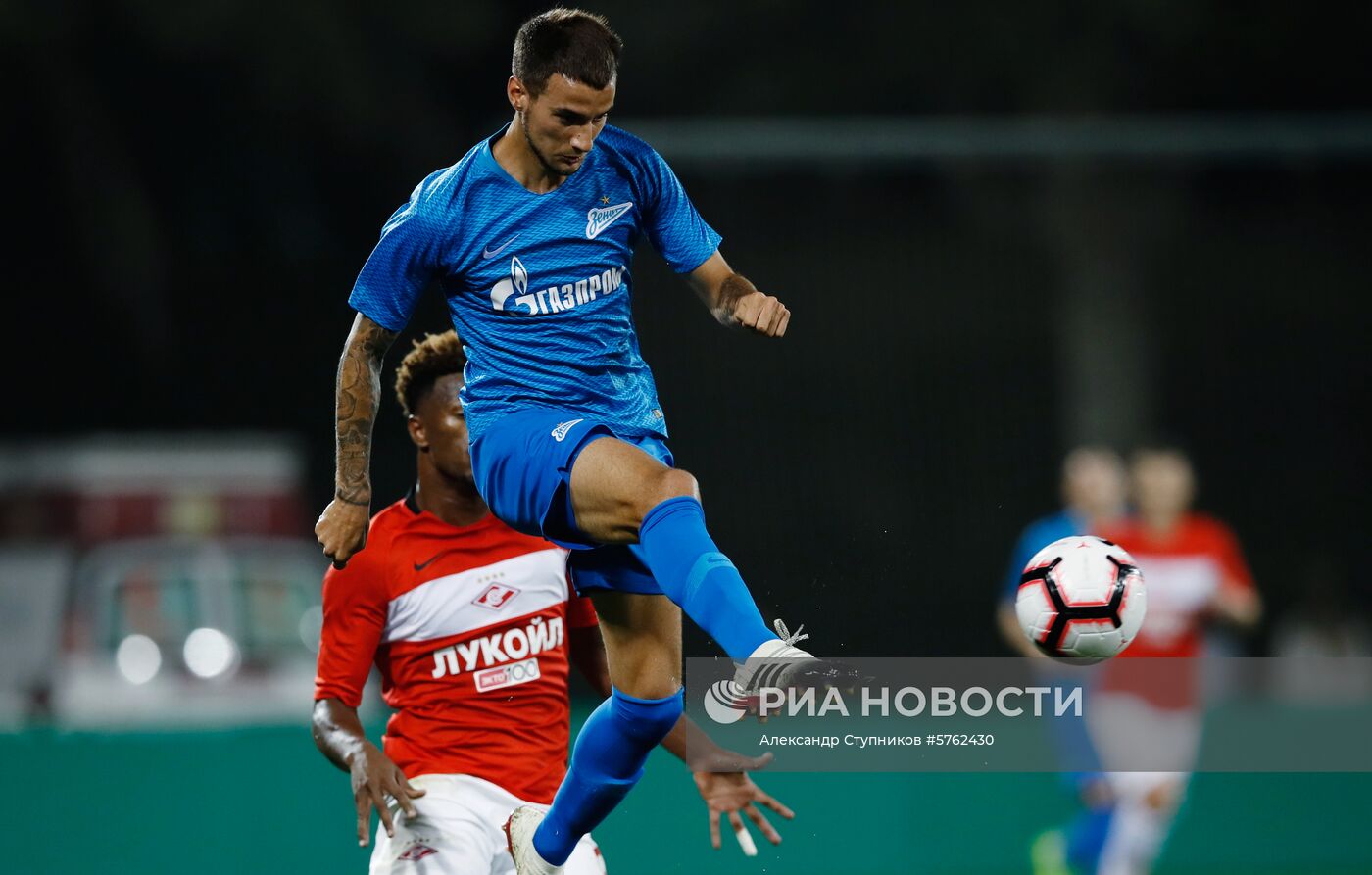 Футбол. Кубок Матч Премьер. "Зенит" - "Спартак"