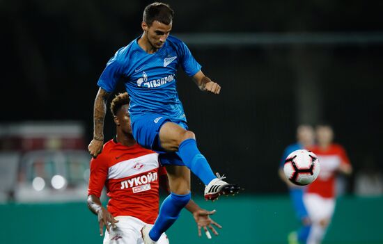 Футбол. Кубок Матч Премьер.  "Зенит" - "Спартак"