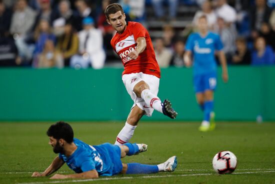 Футбол. Кубок Матч Премьер.  "Зенит" - "Спартак"