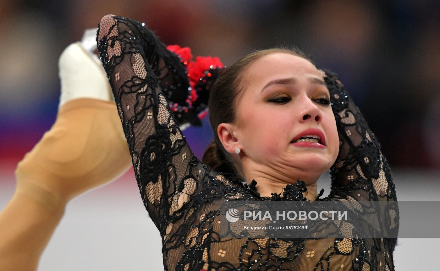 Фигурное катание. Чемпионат Европы. Женщины. Произвольная программа