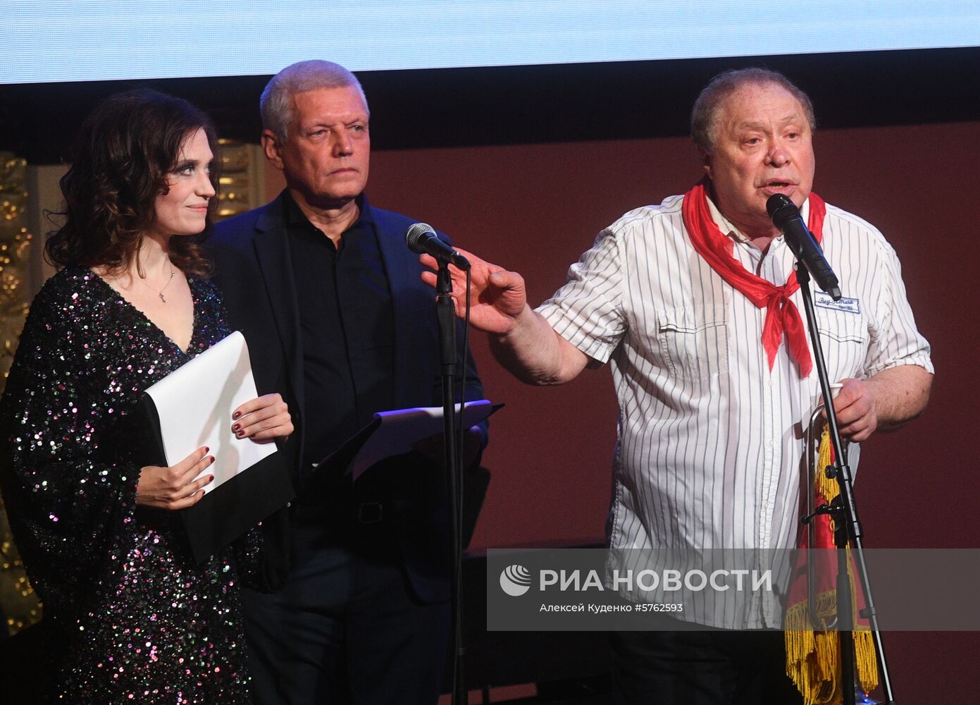 Открытие здания театра "Школа современной пьесы" после реконструкции