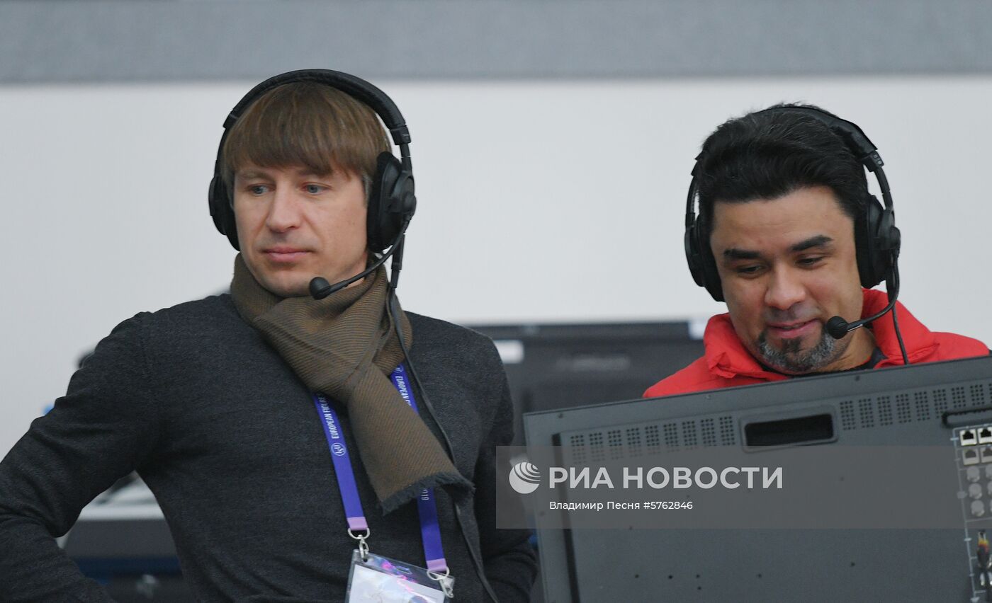 Фигурное катание. Чемпионат Европы. Мужчины. Произвольная программа