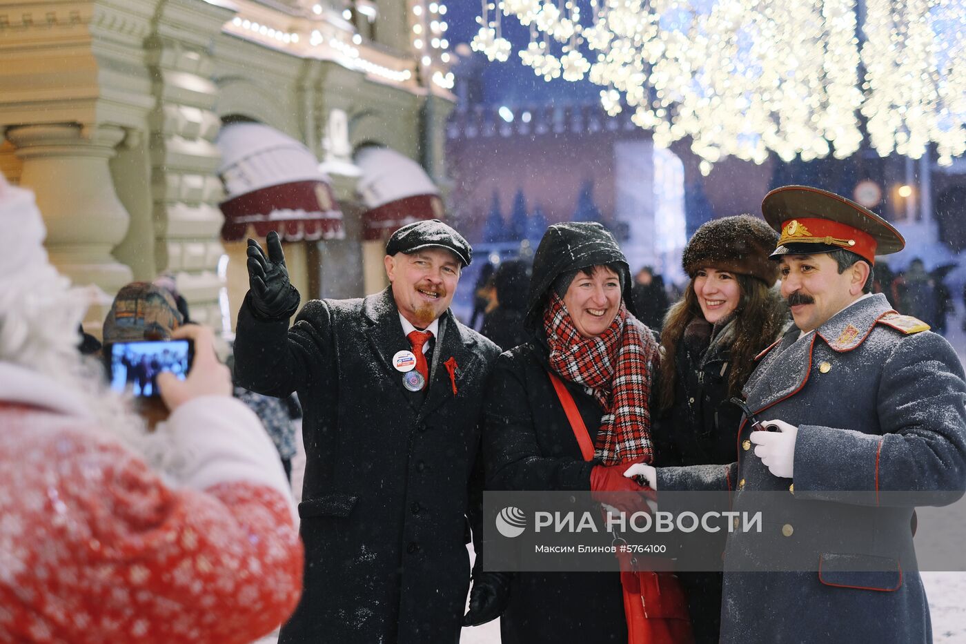 Снегопад в Москве