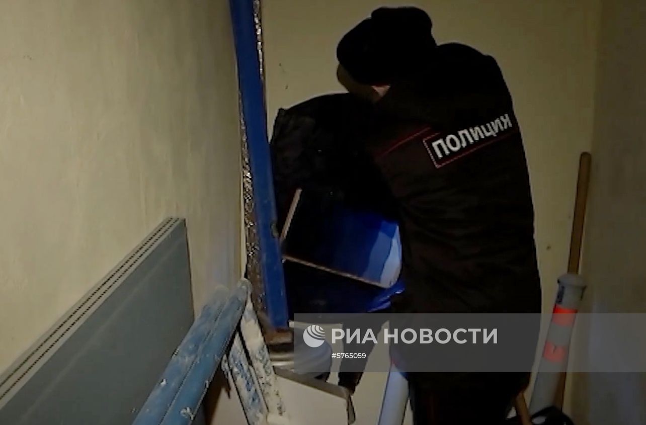 Задержание подозреваемого в краже картины Куинджи