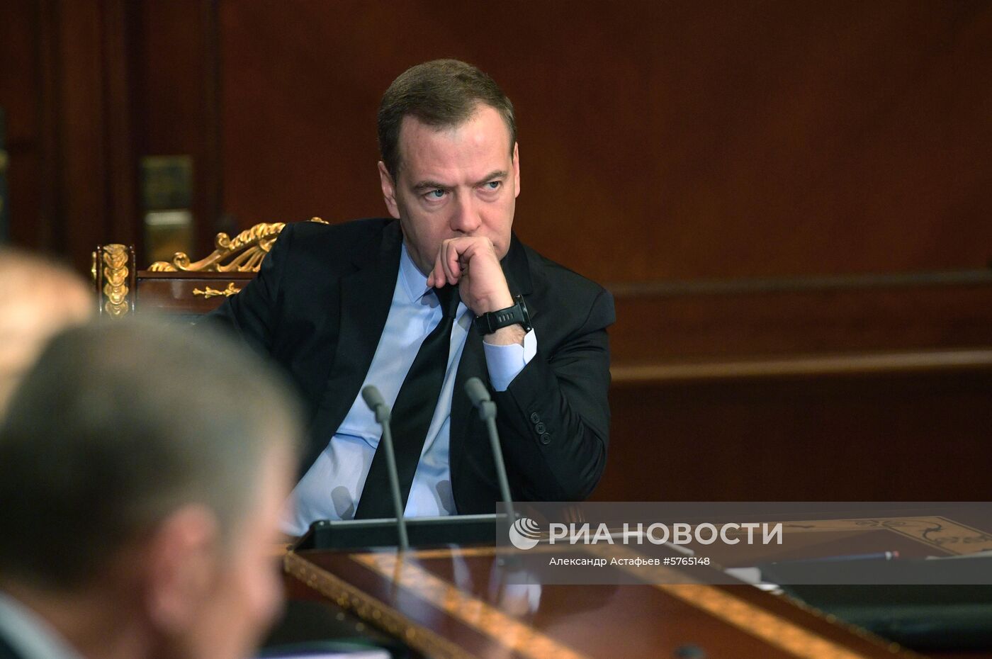 Премьер-министр РФ Д. Медведев провел совещание с вице-премьерами РФ