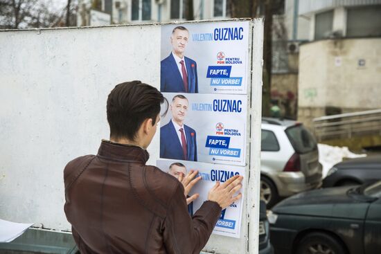 Предвыборная агитация в Кишинёве