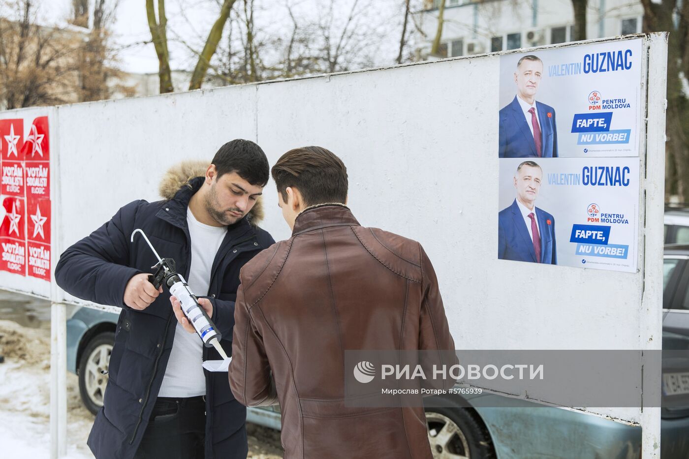 Предвыборная агитация в Кишинёве