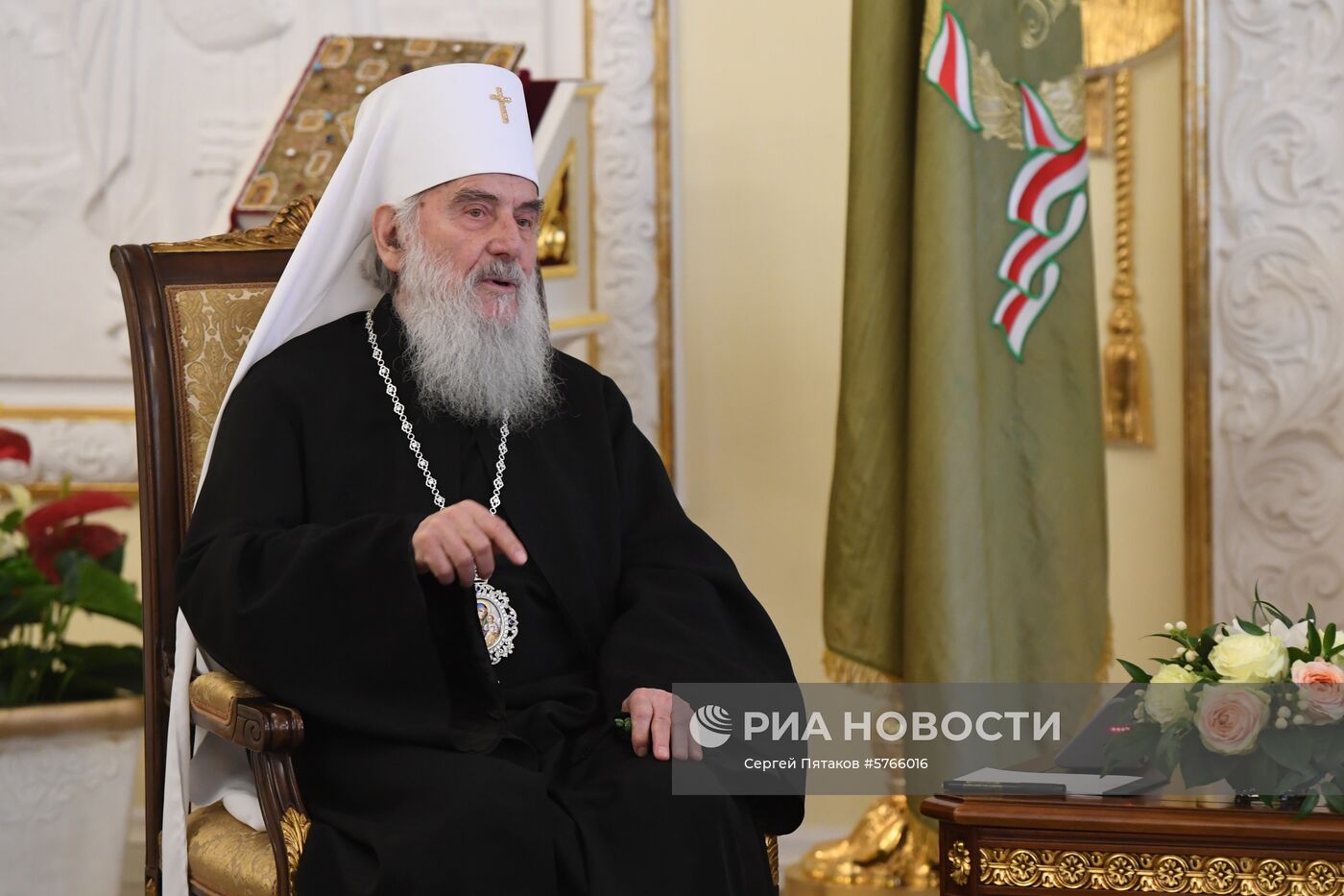 Патриарх Кирилл встретился с зарубежными религиозными деятелями 