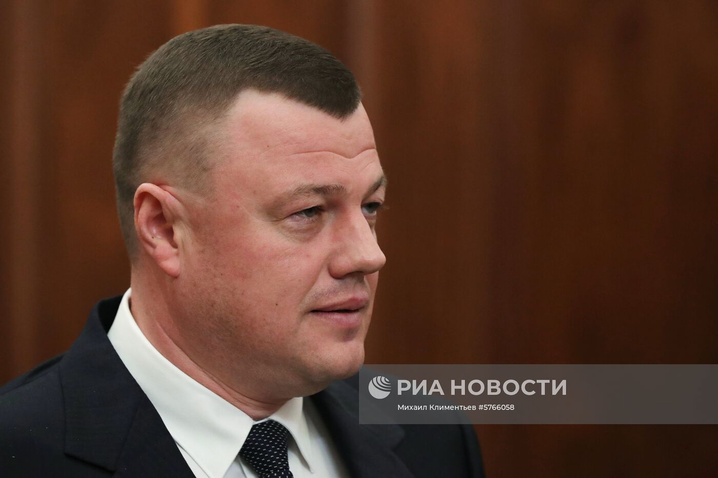 Президент РФ В. Путин встретился с губернатором Тамбовской области А. Никитиным