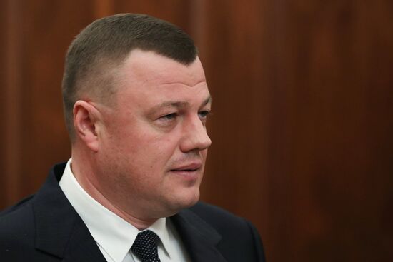 Президент РФ В. Путин встретился с губернатором Тамбовской области А. Никитиным