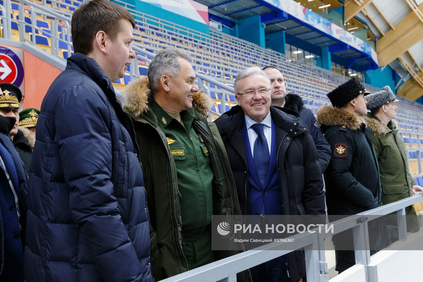 Рабочая поездка министра обороны РФ С. Шойгу в Красноярский край