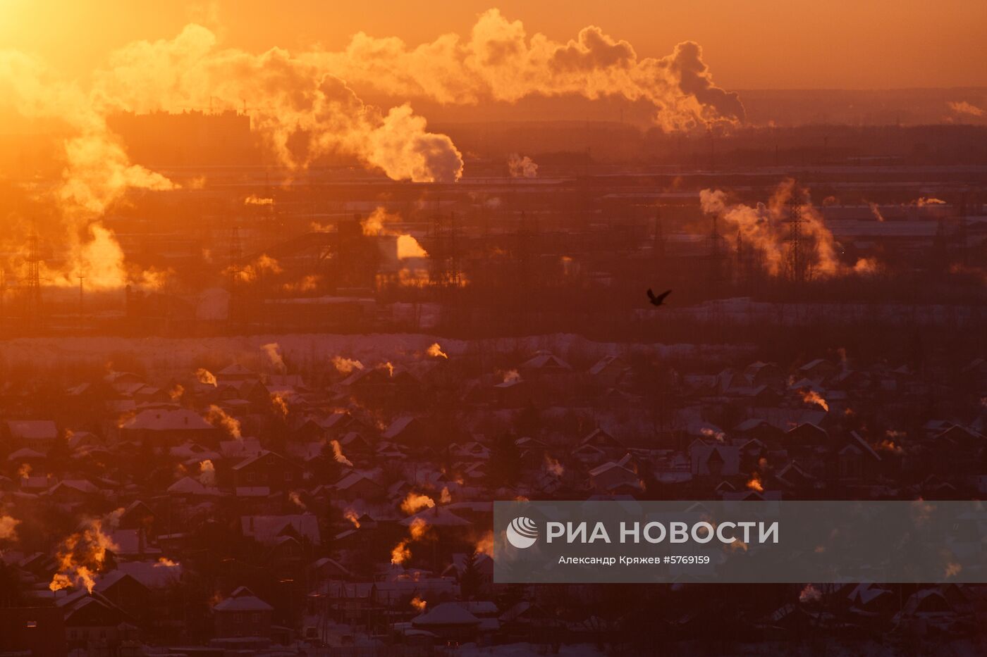 Морозы в Новосибирске