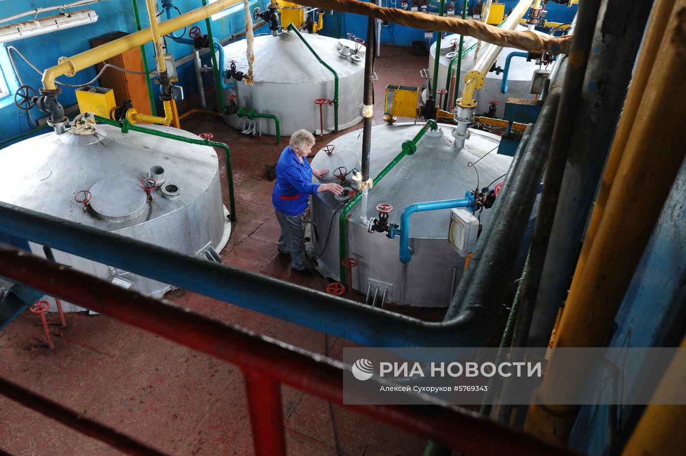 Производство этилового спирта в Тамбовской области