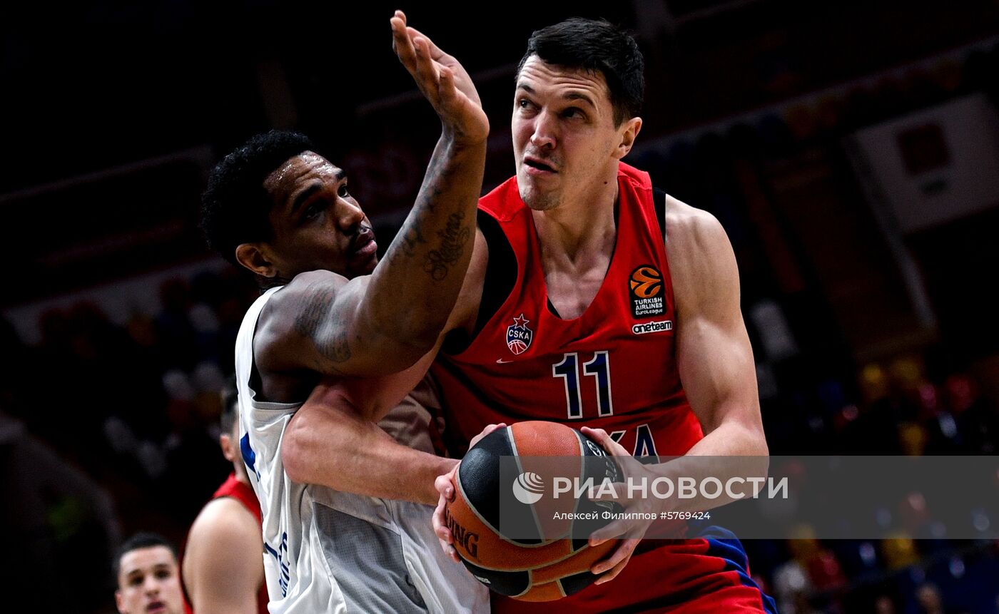 Баскетбол. Евролига. Матч ЦСКА - "Будучность"