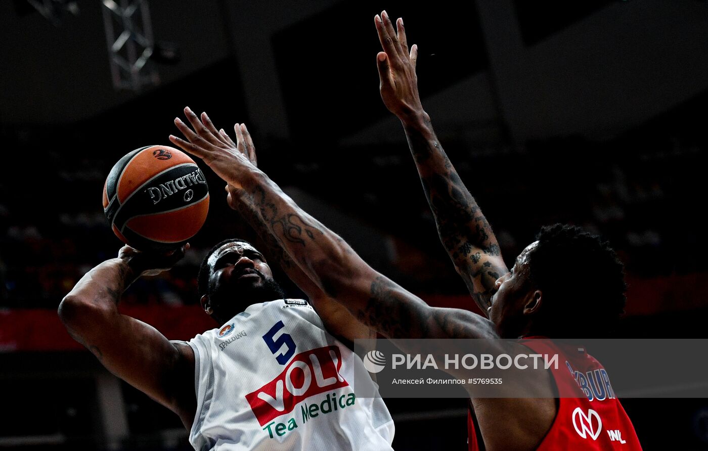 Баскетбол. Евролига. Матч ЦСКА - "Будучность"