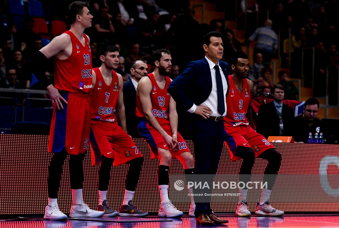 Баскетбол. Евролига. Матч ЦСКА - "Будучность"