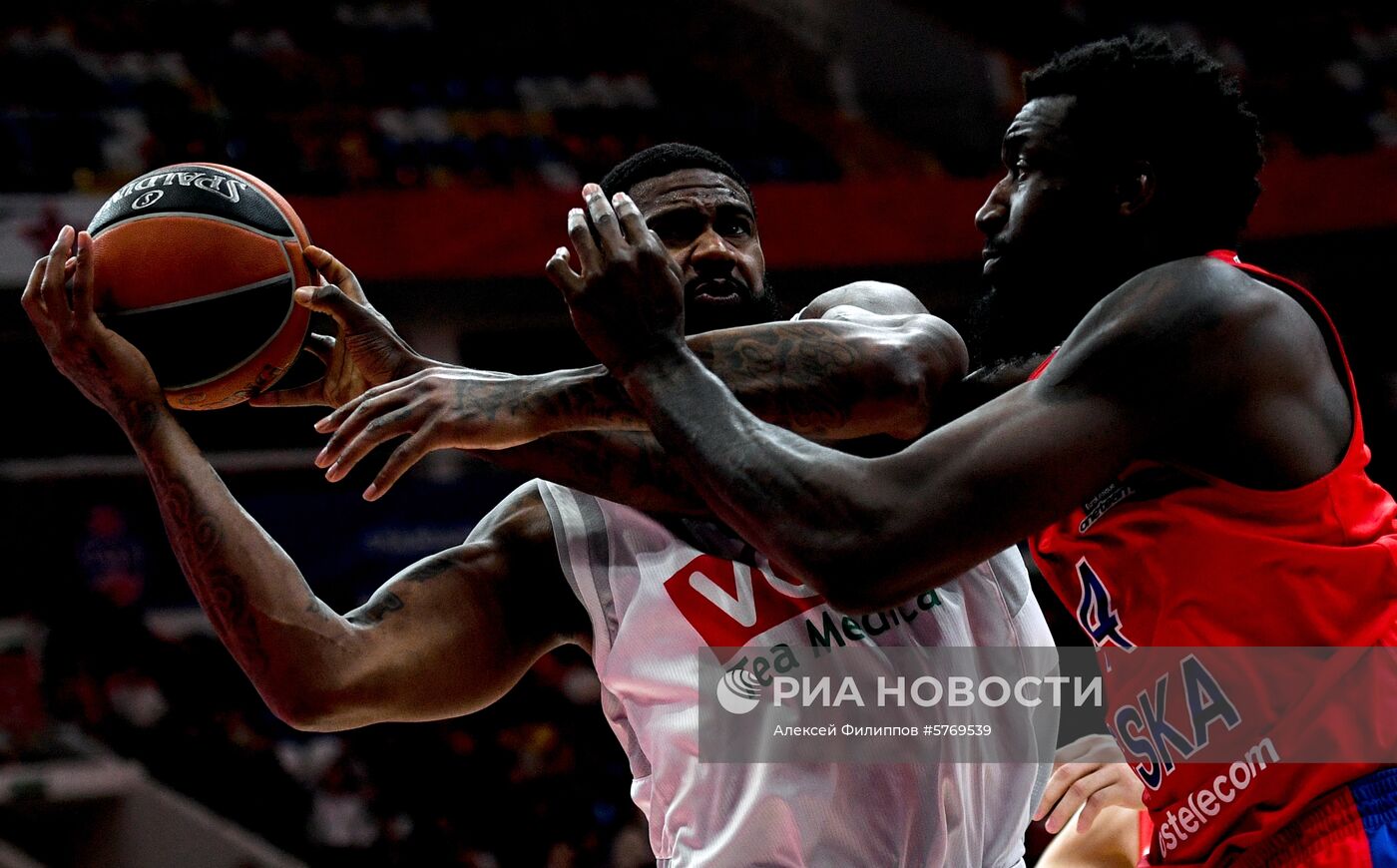 Баскетбол. Евролига. Матч ЦСКА - "Будучность"