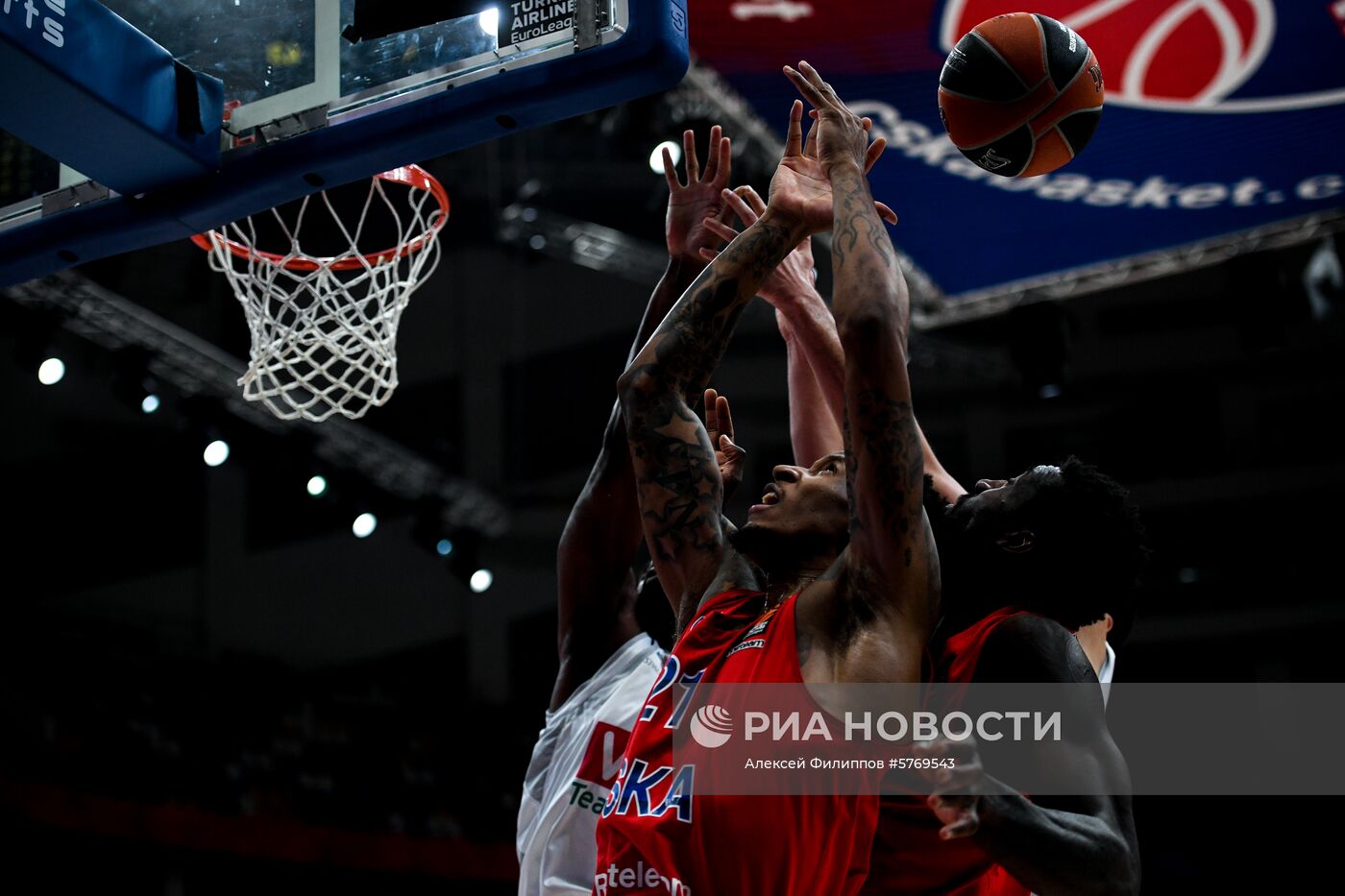 Баскетбол. Евролига. Матч ЦСКА - "Будучность"