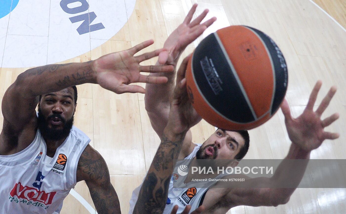 Баскетбол. Евролига. Матч ЦСКА - "Будучность"