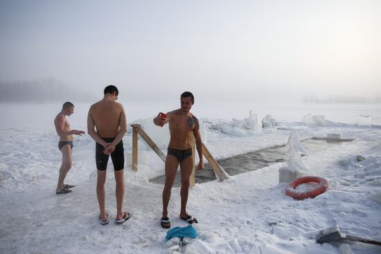 Морозы в Новосибирске