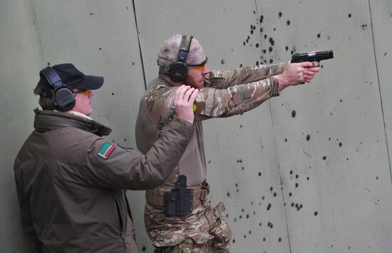 Турнир по практической стрельбе в Чечне