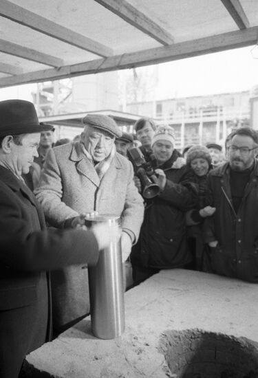 Советский артист цирка Ю. Никулин