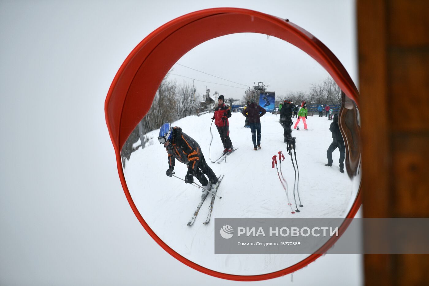 Горнолыжные склоны в Москве