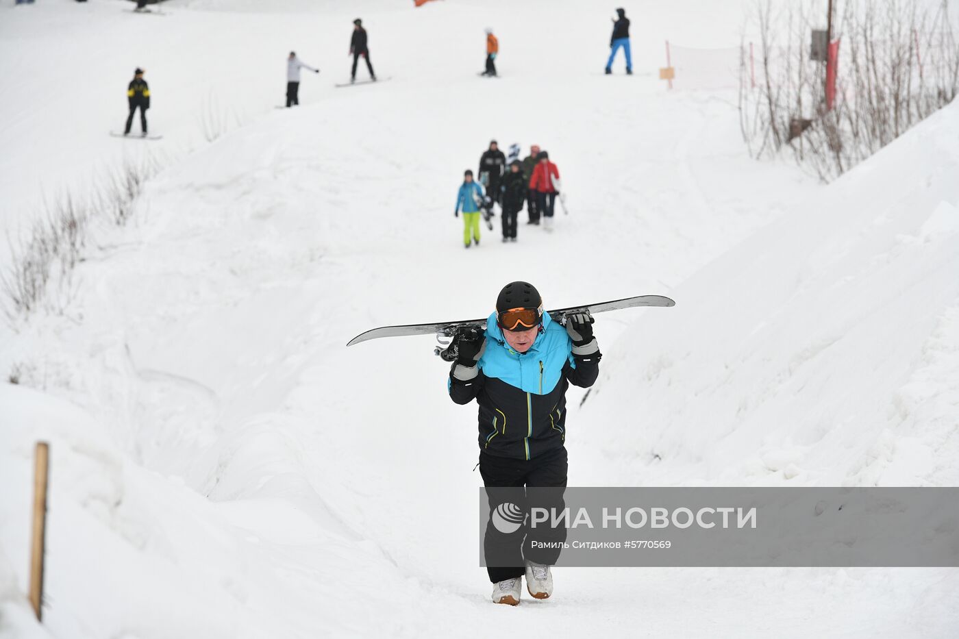 Горнолыжные склоны в Москве