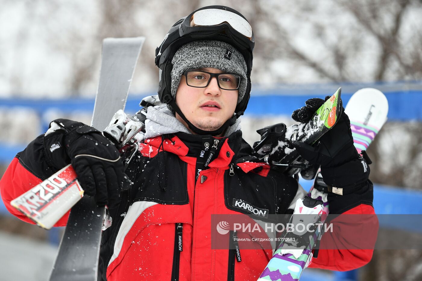 Горнолыжные склоны в Москве