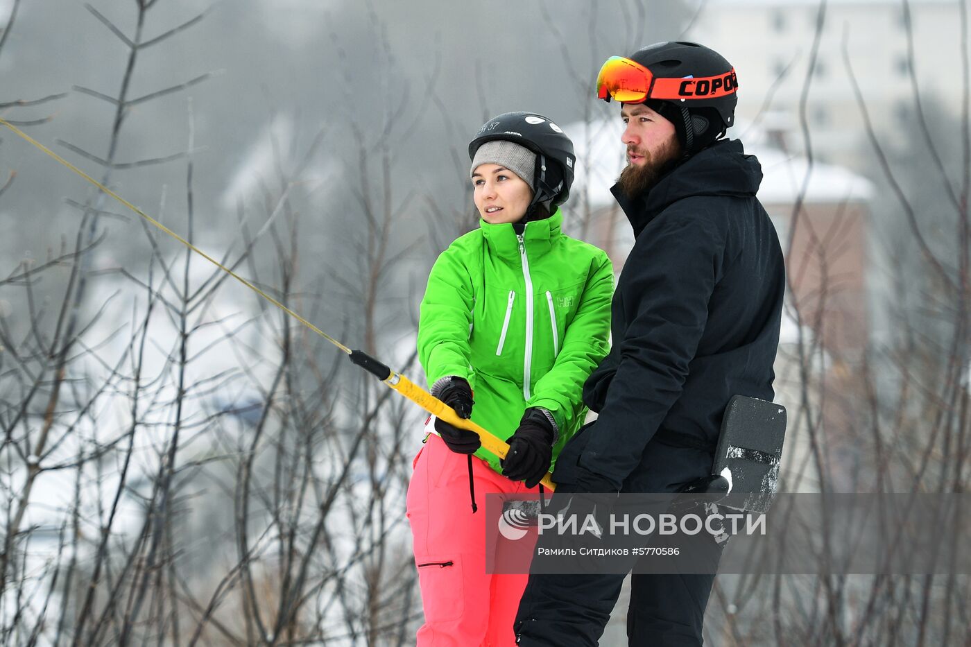 Горнолыжные склоны в Москве