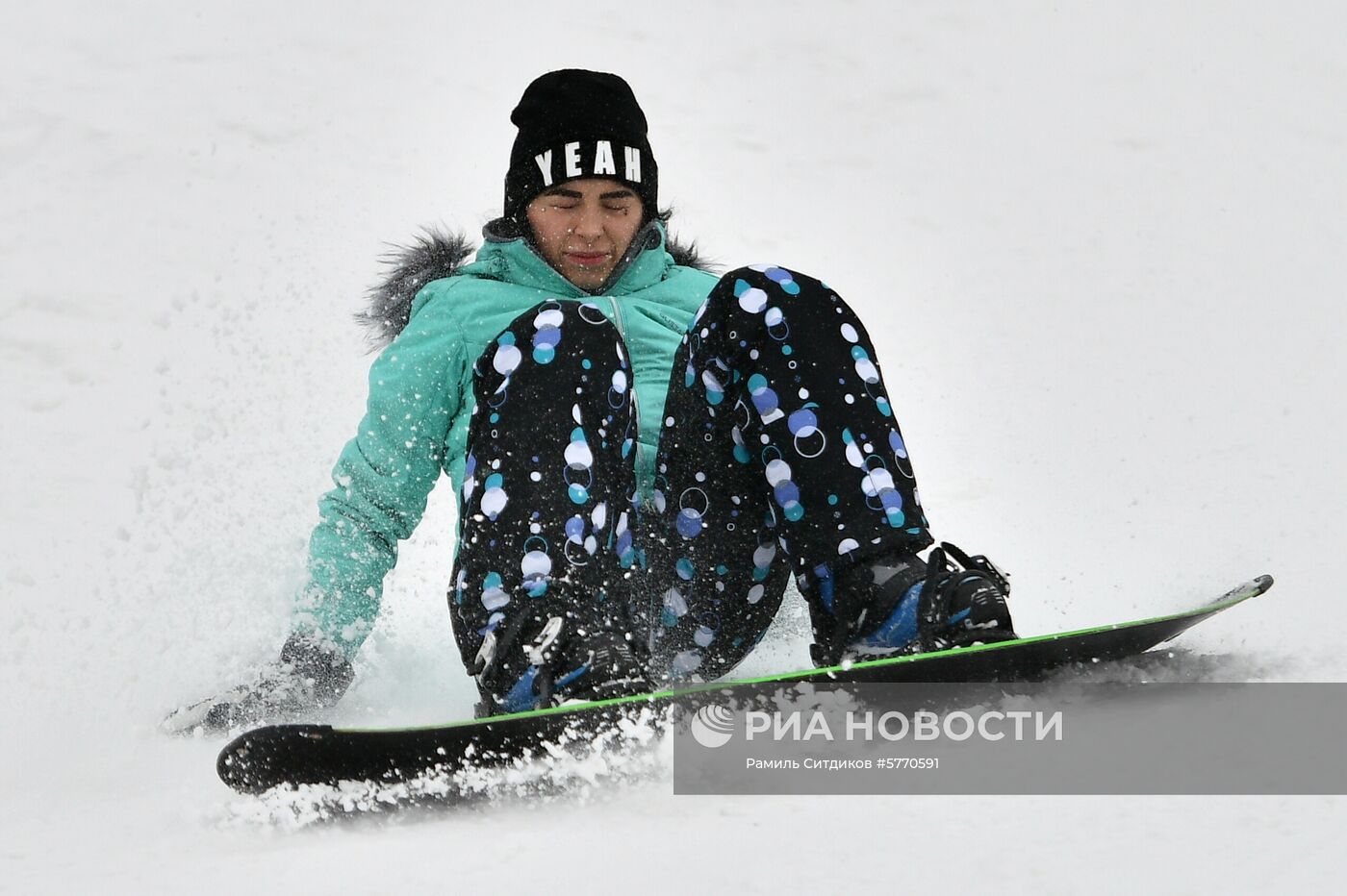 Горнолыжные склоны в Москве