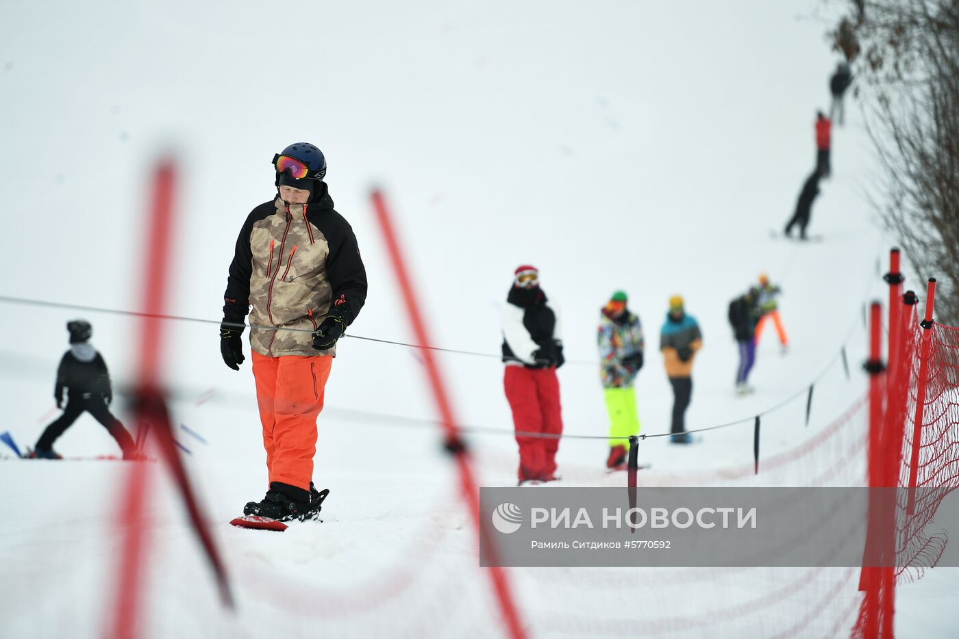 Горнолыжные склоны в Москве