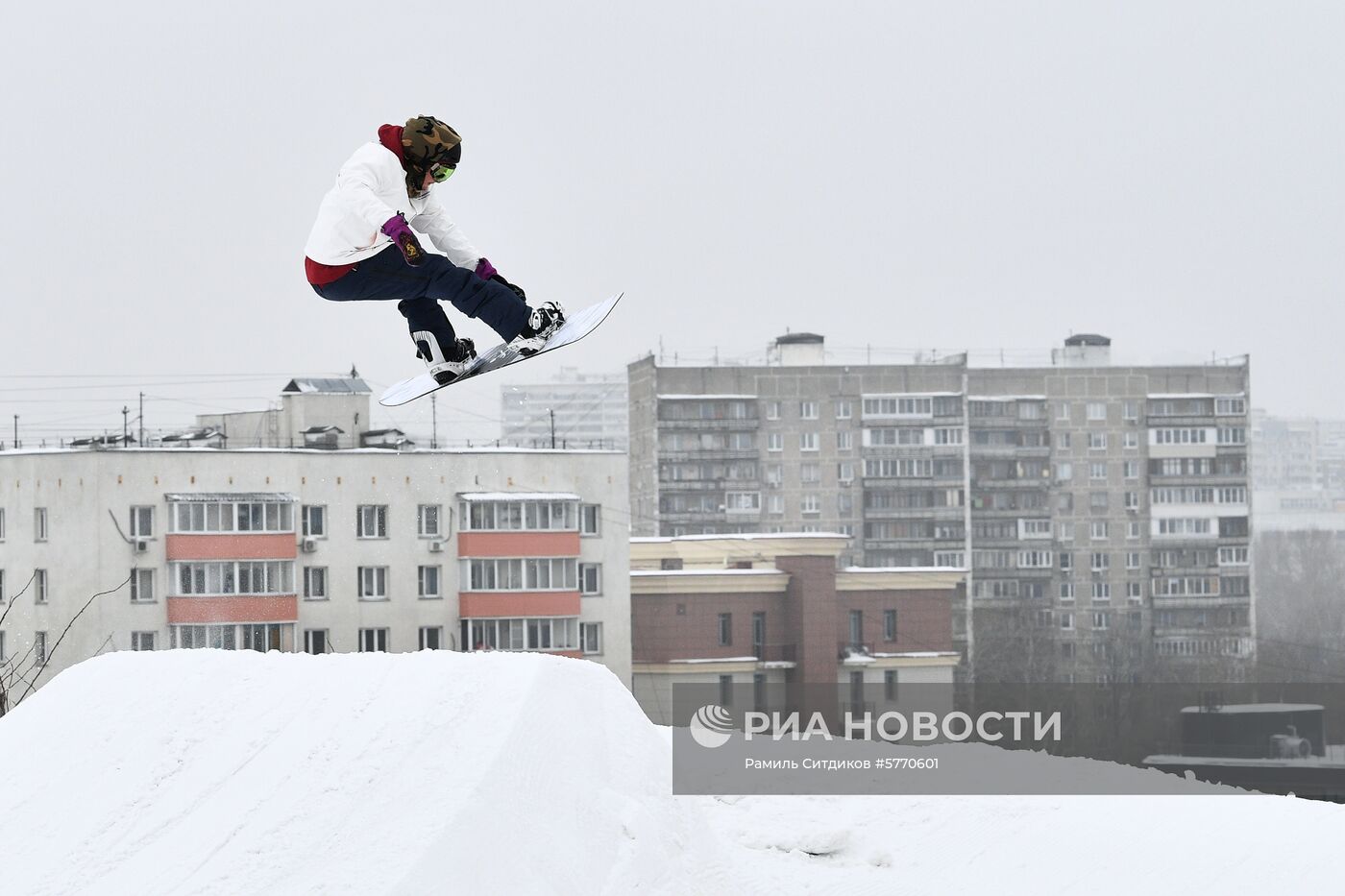 Горнолыжные склоны в Москве