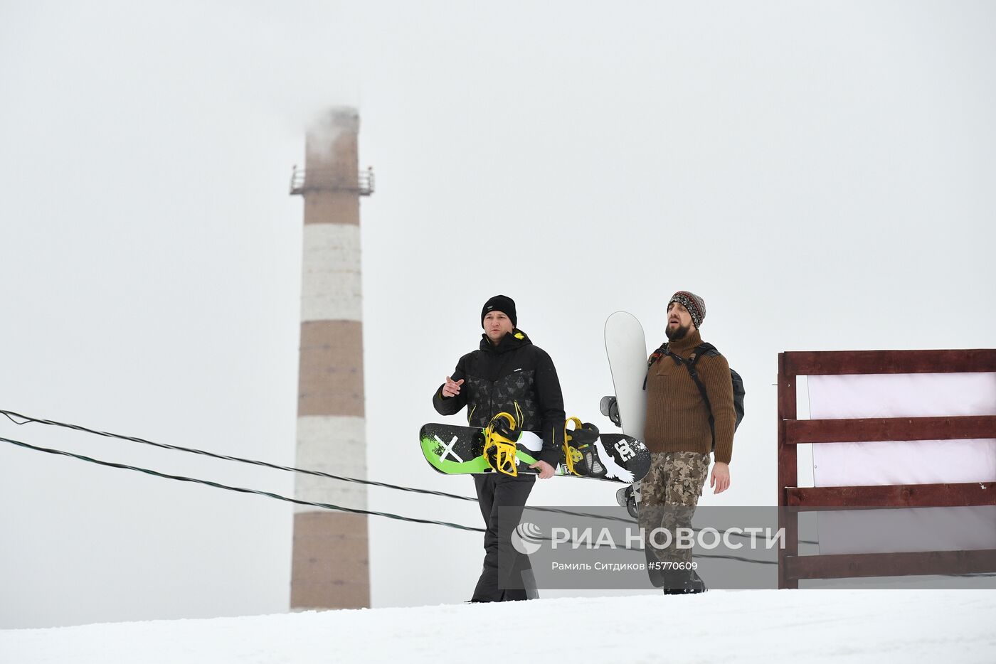 Горнолыжные склоны в Москве