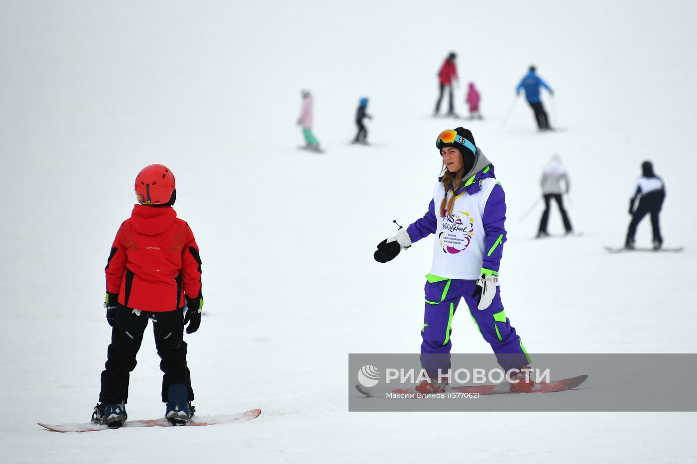 Горнолыжные склоны в Москве