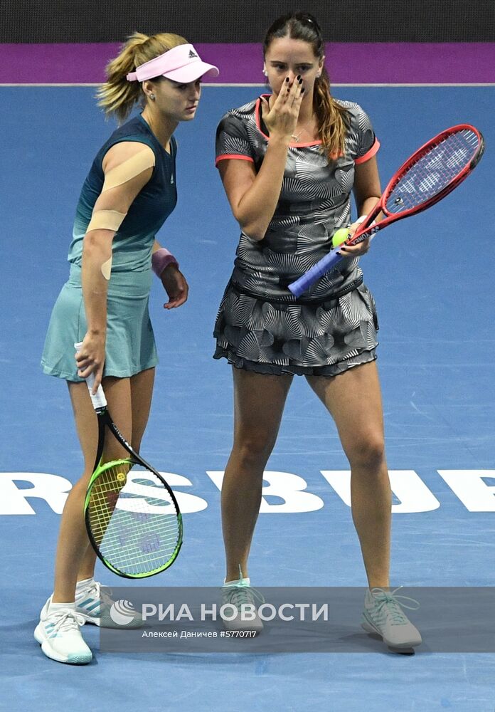 Теннис. St.Petersburg Ladies Trophy 2019. Седьмой день