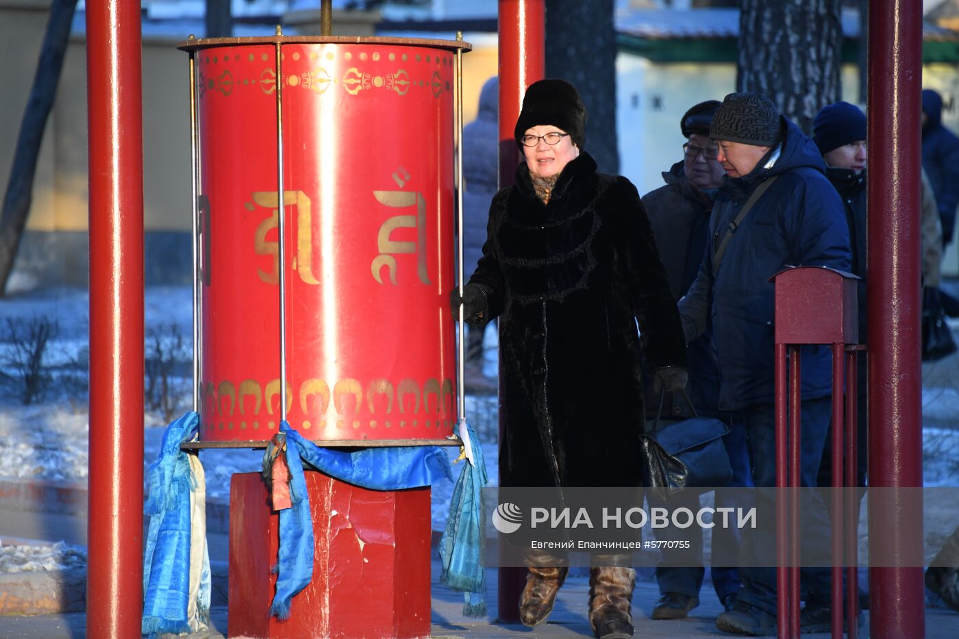 Встреча буддийского Нового года в Забайкалье