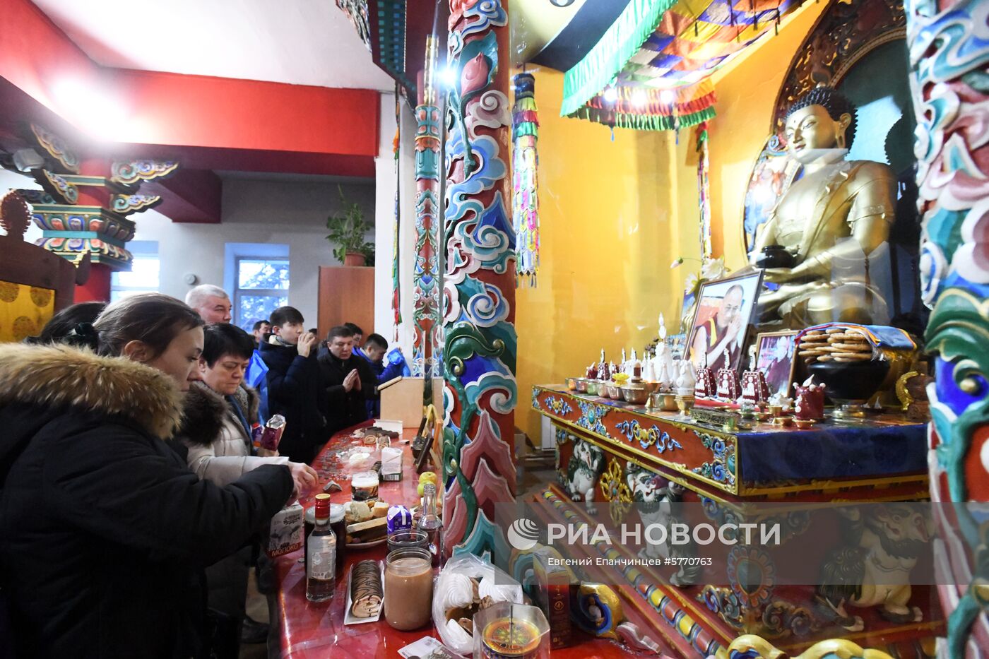 Встреча буддийского Нового года в Забайкалье