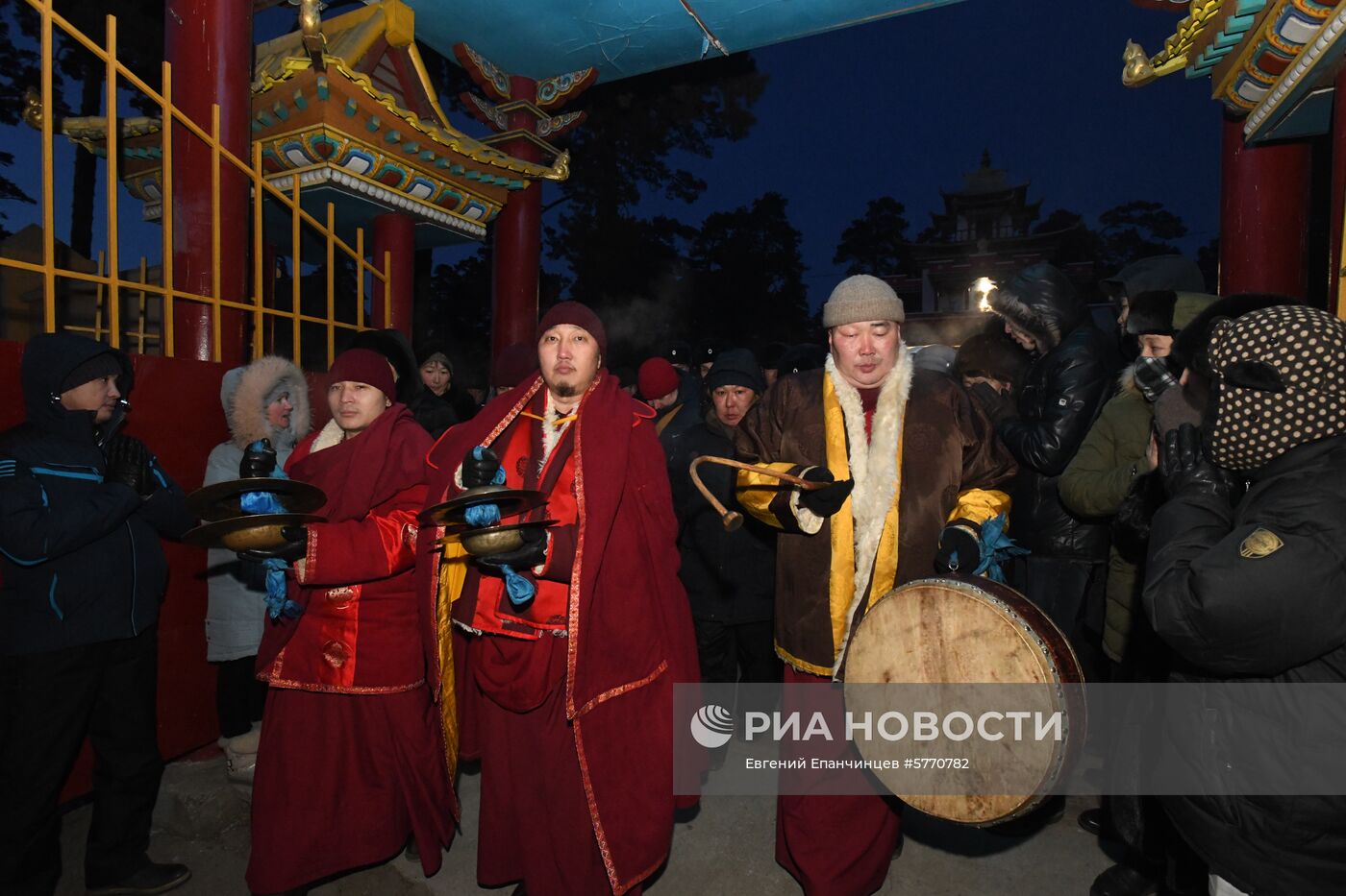 Встреча буддийского Нового года в Забайкалье