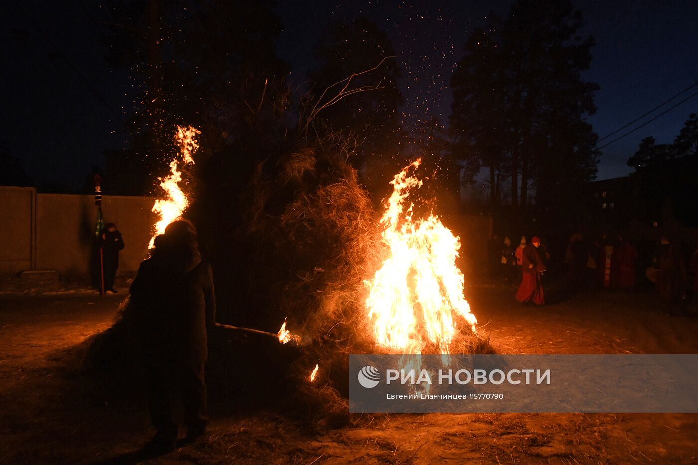 Встреча буддийского Нового года в Забайкалье