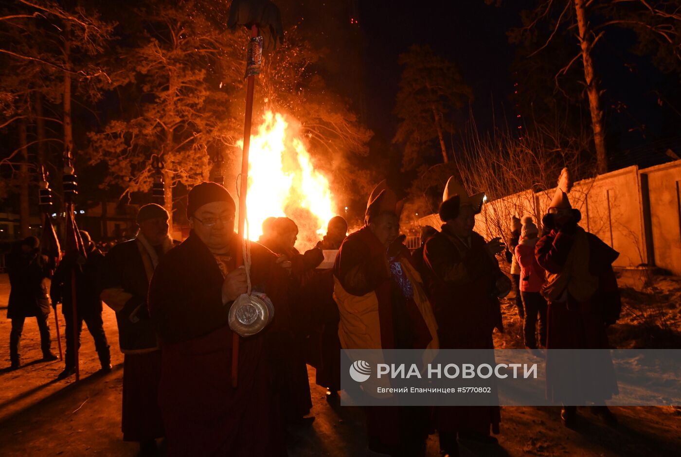 Встреча буддийского Нового года в Забайкалье