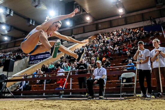 Легкая атлетика. "Русская зима"