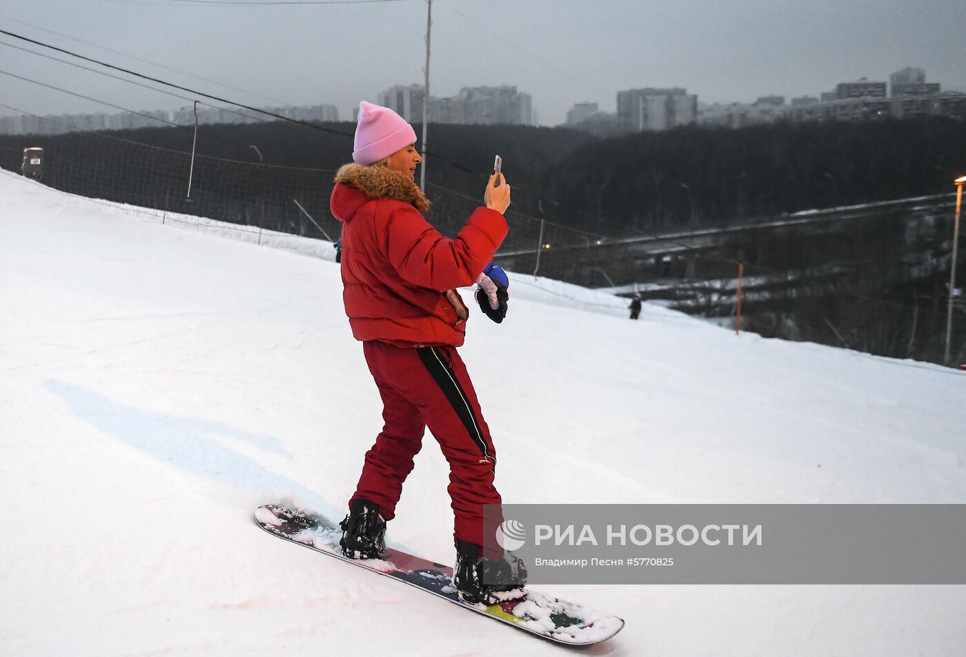 Горнолыжные склоны в Москве