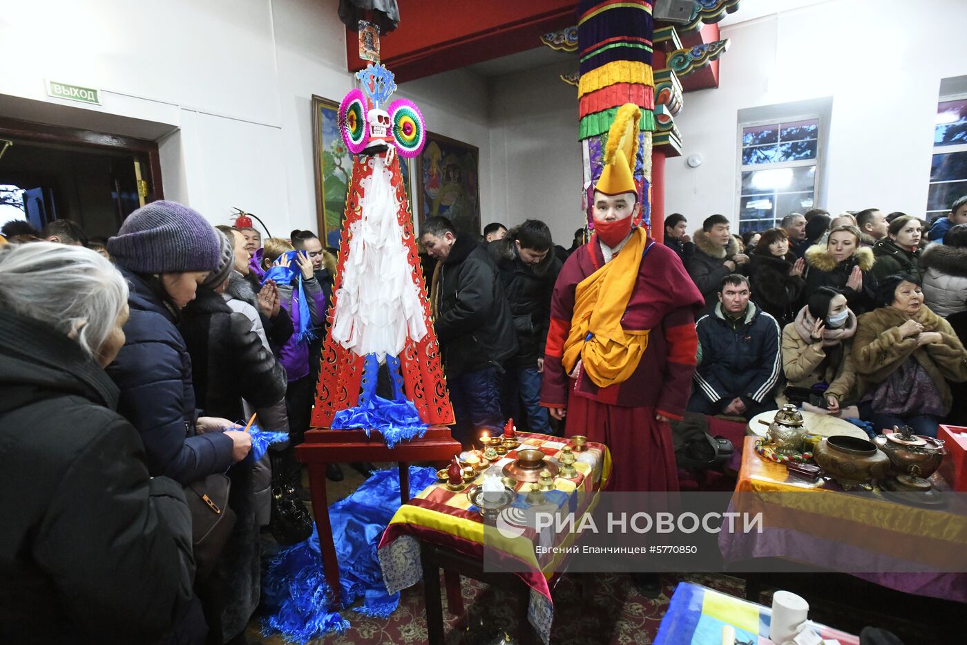 Встреча буддийского Нового года в Забайкалье