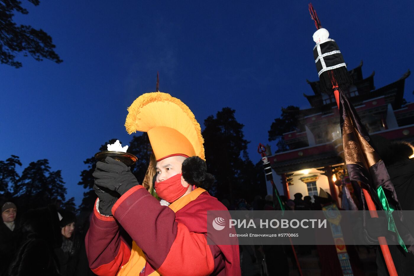 Встреча буддийского Нового года в Забайкалье