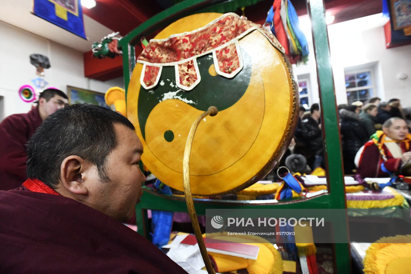 Встреча буддийского Нового года в Забайкалье